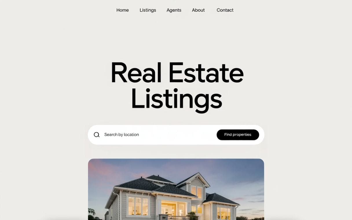 Real Estate Listings